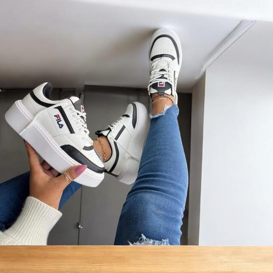 Tenis FILA Premium Suela Alta para Dama